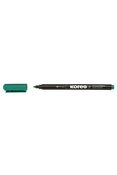 kores Marker permanent pentru CD, grosime varf 1.0 mm, diverse culori Verde