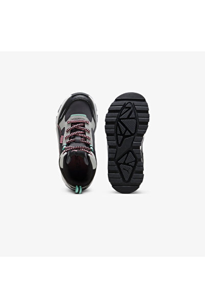 Puma Evolve Trail Çocuk Gri Spor Ayakkabı