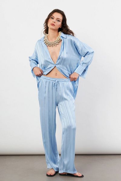 Cool & Sexy Women's Blue Lisbon Pants Car1185