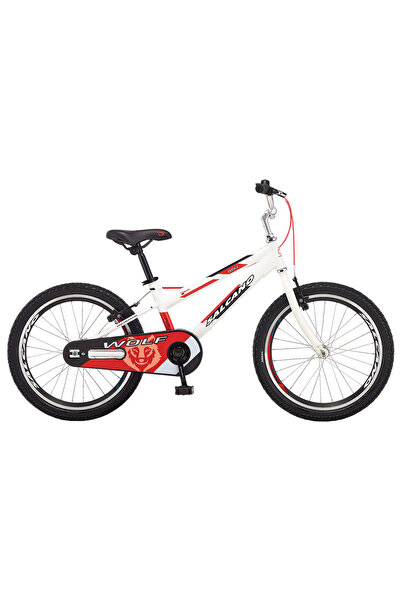 Salcano wolf 20 jant bmx çocuk bisikleti hafif aluminyum kadro beyaz