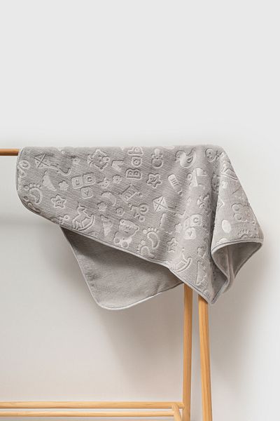 BELENAY HOME Numa Baby Blanket 100X120 cm Embossed Patterned