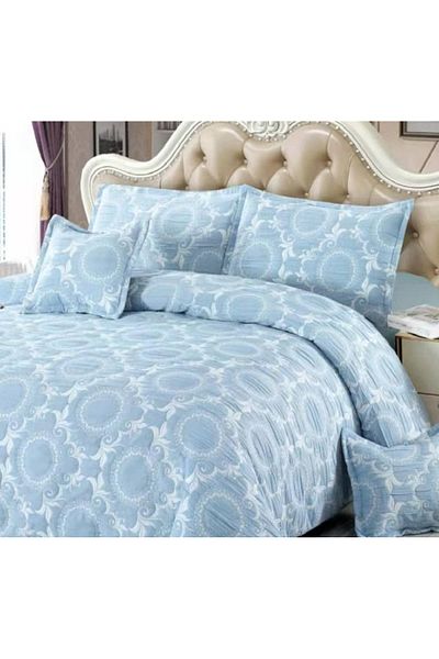CHIRASO CHIRASO Linen, Crepe Muslin, Microfiber, Sheet 220x240 cm, Duvet Cover, 4 Pillowcases