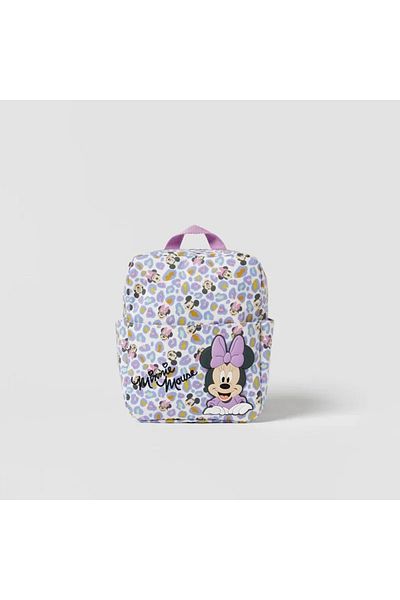 Disney Mickey Cute Mickey and Minnie Children's Backpack Girls Cartoon Print Large Capacity Book Sto