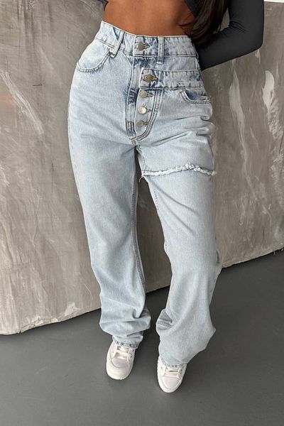 Joana Blugi Regular Fit Albastri Paisley