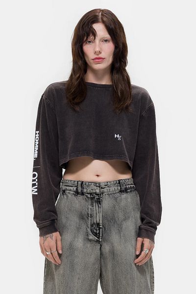 Vans Otw Homme Girls Ls Crop T-Shirt