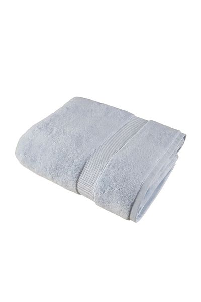 Maisonette Prosop de baie 100% bumbac, 41x76 cm, 650 gr/m², Loft, albastru deschis