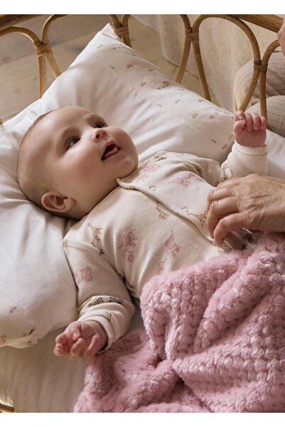 MAYORAL Newborn Kız Bebek İkili Tulum Seti Pembe