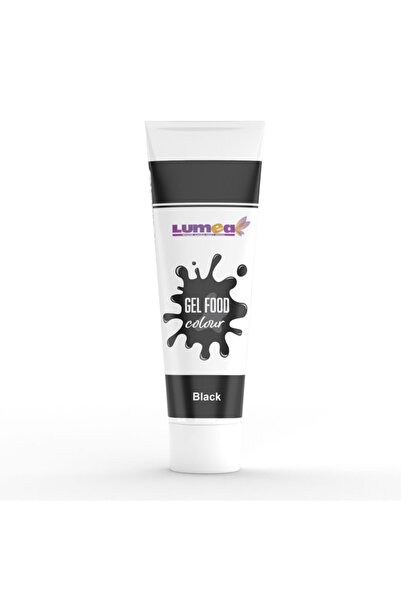 Lumea Colorant alimentar gel negru, tub, 30g -