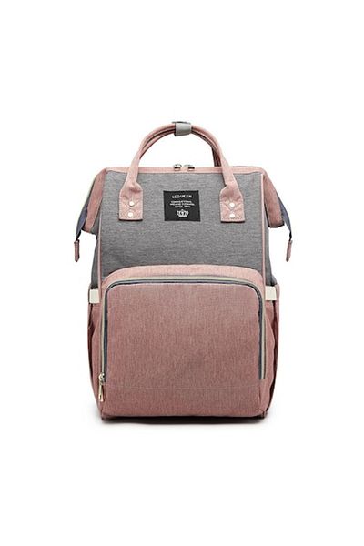 CLICK Rucsac multifuncțional pentru mame, pânză Oxford, compartimente multiple, impermeabil, 43 x