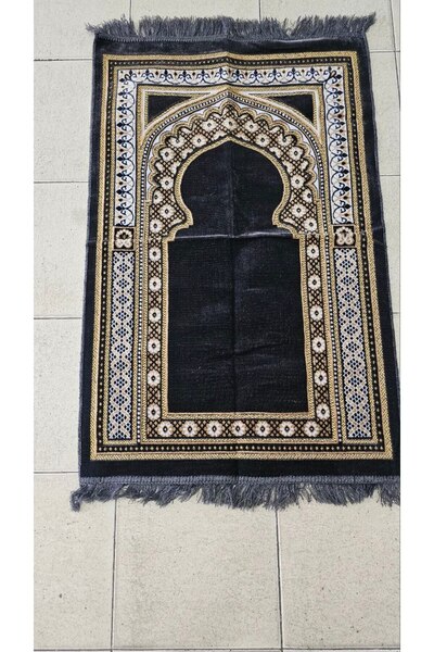 Yarençeyiz Dodya Kadife Kalın Namaz Seccadesi
