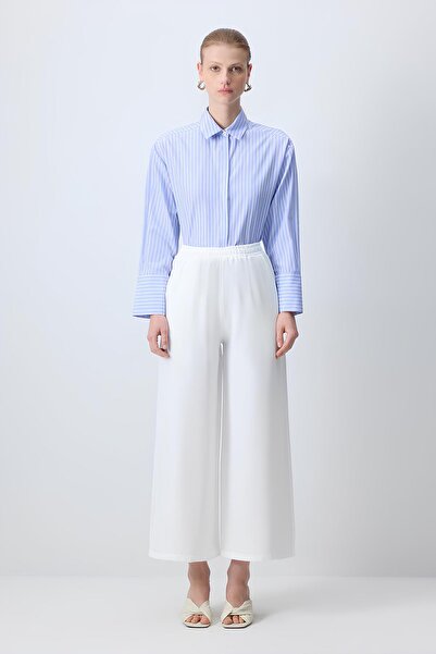 Touche Ekru Relax Fit Pantolon mkn4011