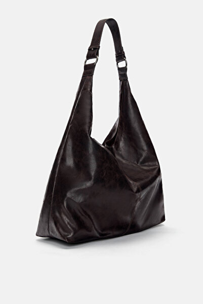 Pull & Bear Halkalı eskitme shopper çanta