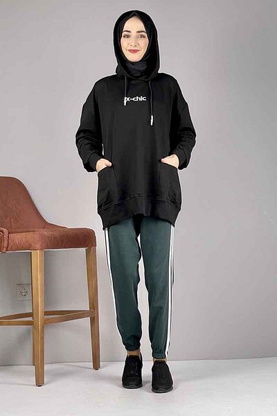 Skygo Stripe Detailed Sweatpants Green White