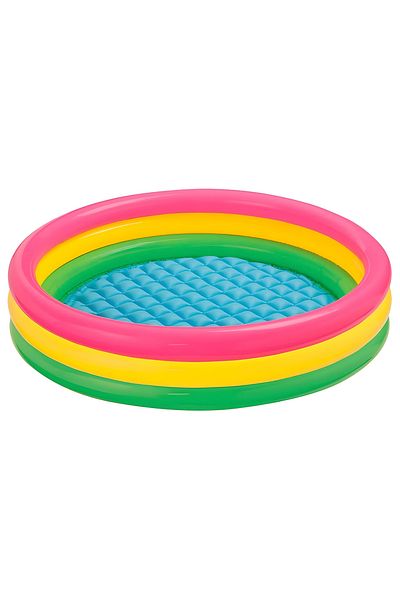 Teno Piscina Gonflabila Pentru Copii Teno®, sunset glow, uz interior/exterior, 130 x 35 cm, multicolor