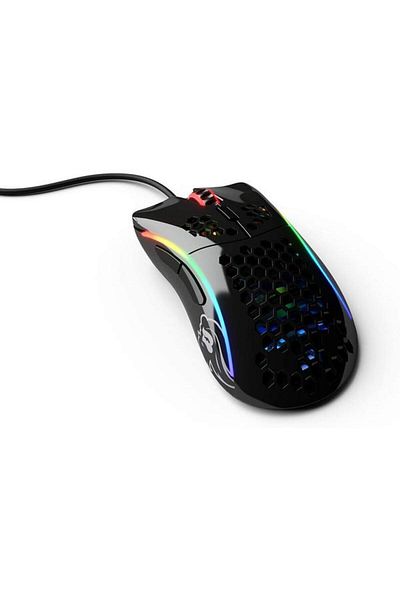 Glorious Mouse Gaming Model D-, RGB Lighting, USB (Black)