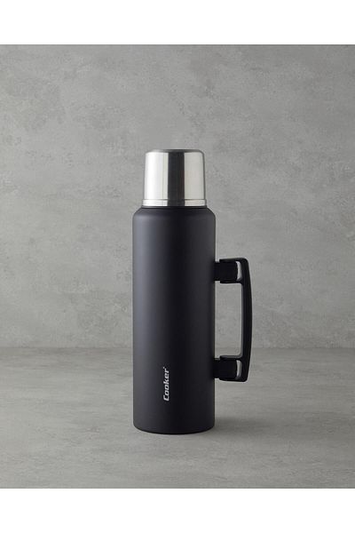 English Home Heatlock Steel Cup Thermos 1.5L Black (08.04.2025)