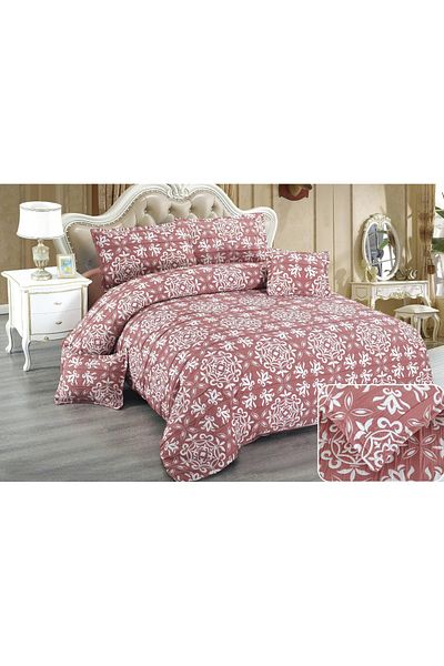 CHIRASO CHIRASO Linen, Crepe Muslin, Microfiber, Sheet 220x240 cm, Duvet Cover, 4 Pillowcases
