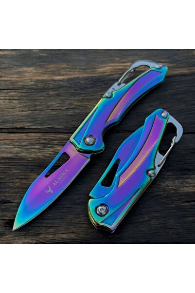 WeKnife SDR Paslanmaz Mini Metal Manuel Cep Çakısı - 15 cm