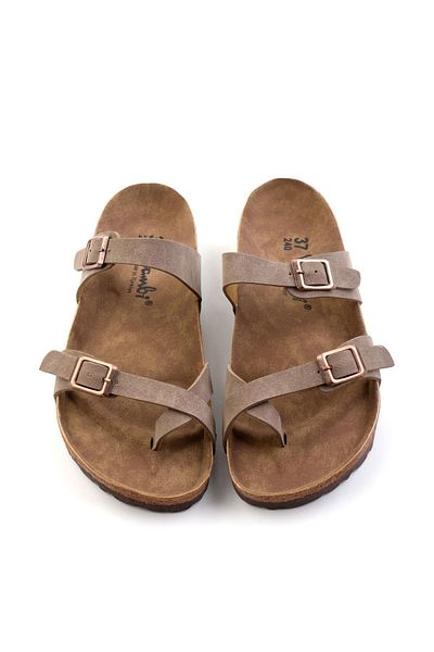 Bambi Γυναικείες Παντόφλες Mink K04568063071