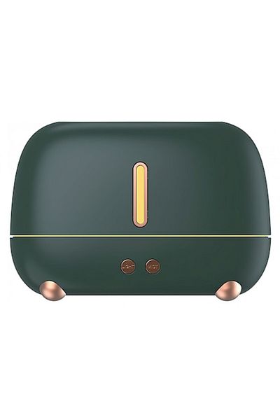 CLICK Umidificator Flame, cu Aromaterapie, 7 Culori, 250 ml, Verde