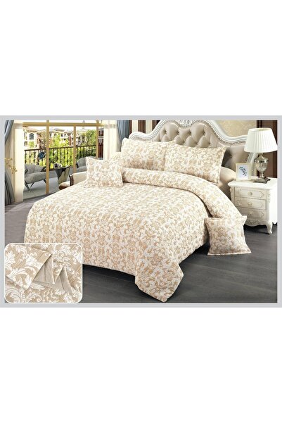 CHIRASO CHIRASO Linen, Crepe Muslin, Microfiber, Sheet 220x240 cm, Duvet Cover, 4 Pillowcases