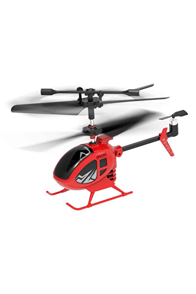 REVOLT USB Şarjlı Uzaktan Kumandalı 3 Kanal Mini Helikopter - Kırmızı
