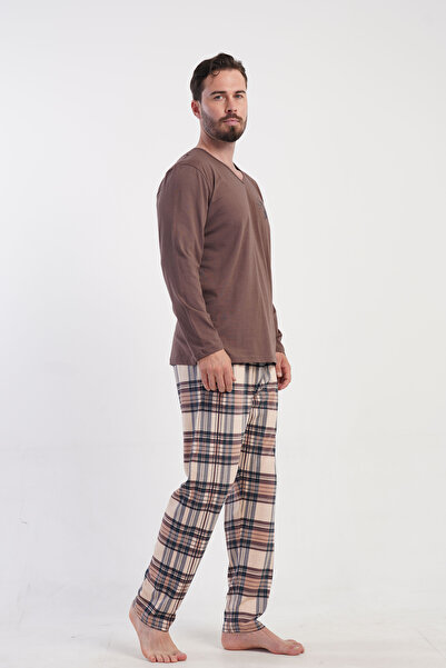Vienetta Secret Cotton pajamas Vienetta Trust Brown
