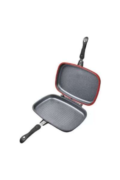 JHT Double grill pan, JHT, Aluminum/Marble
