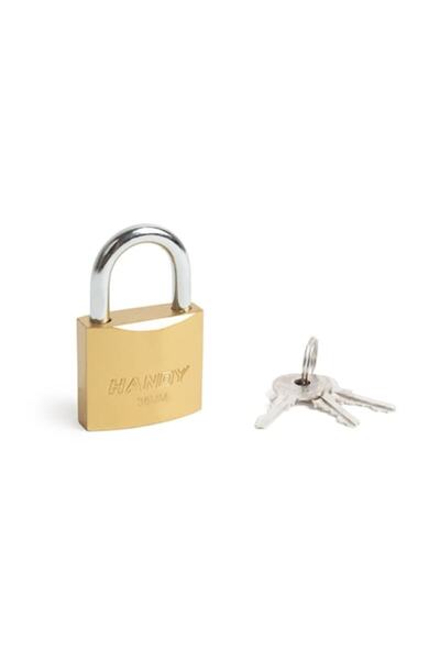 CLICK Lacăt 38 mm, cu încuietoare tip cheiță de 6 mm