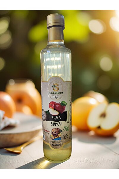 SOYDANOGLU ORHANGAZİ Zeytinyağı Fabrikası Elma Sirkesi 500Ml