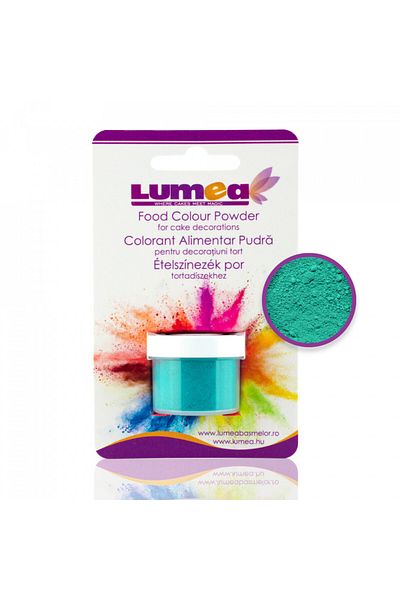 Lumea Food coloring powder Turquoise, 3g -