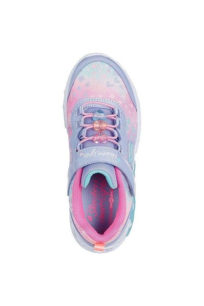 SKECHERS Tenisky S Lights - Infinity Heart Lit, Fialové, Dětské