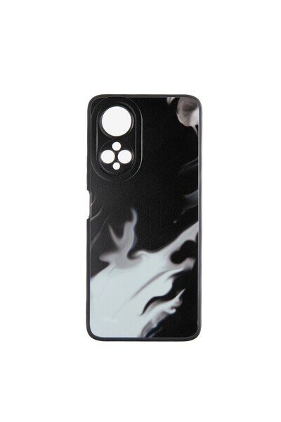 OEM Capac Protectie Spate Colectia Soft Waves Compatibil Cu Honor X7 4g - Negru