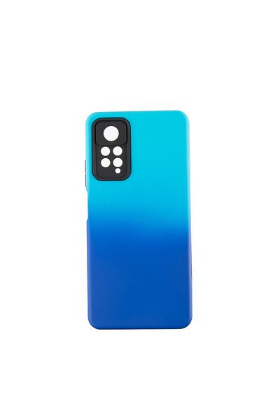OEM Gradient Collection Back Cover Compatible with Xiaomi Redmi Note 11 Pro - Blue