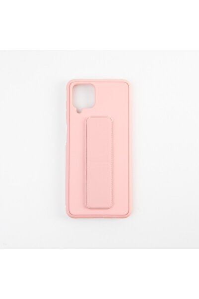 OEM Capac Protectie Spate Colectia Stand Compatibil Cu Samsung Galaxy A12 - Roz