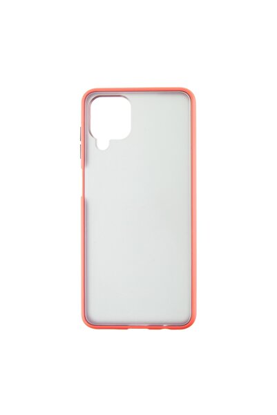 OEM Soft Shape Collection Back Cover Compatible with Samsung Galaxy A12 - Red