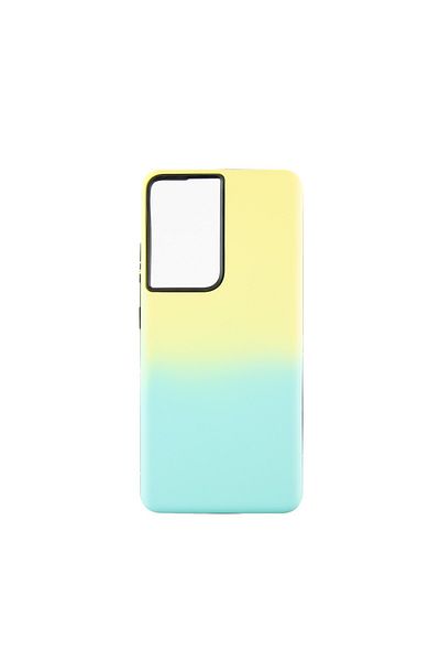 OEM Gradient Collection Back Cover Compatible with Samsung Galaxy S21 Ultra - Yellow
