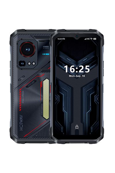 HOTWAV Hyper 7s 5G Octa-Core 12GB RAM 256GB RGB Light 120 lumen 10800mAh Black