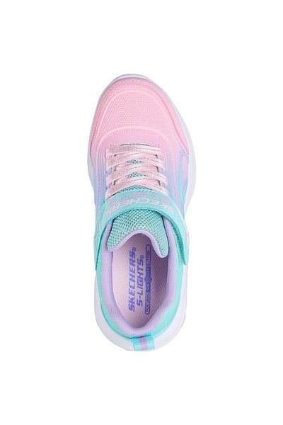 SKECHERS Tenisky S Lights - Skechers Sola Glow - Modré, Dětské