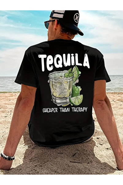 Karatopak TEQUILA Majica sa prednjim i zadnjim dijelom B Štampano O Oversize ...