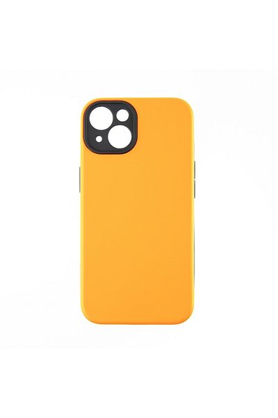 OEM Capac Protectie Spate Colectia Colourful Compatibil Cu iPhone 13 Mini - Portocaliu