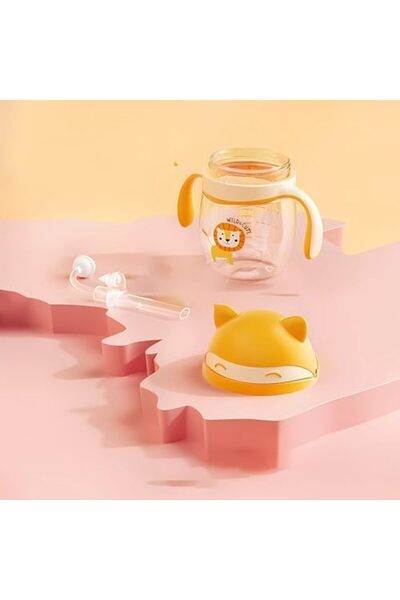 Twisoo Children Sipper Cup by - Dual-Purpose BPA-Free Cup for Juice and Milk, Spill-Proof Design wit