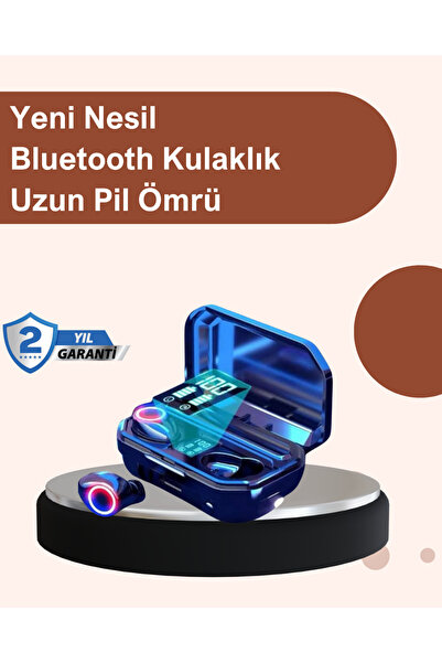 UCUZTEKNO Şarj Kutulu TWS Kulaklık – Otomatik Eşleşme ve Hızlı Şarj