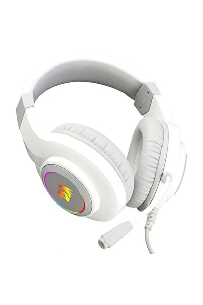 REDRAGON Gaming Headset Hylasn, RGB Lighting, Microphone (White)