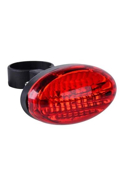 ESPERANZA Zadní světlo na kolo Esperanza, 5 LED diod, vodotěsné, 7 režimů svícení, červené