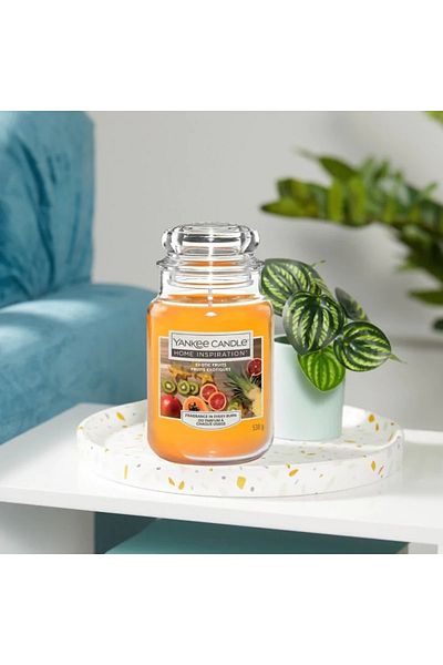 Yankee Candle Lumanare Parfumata Borcan Mare, Exotic Fruits, 538gr.