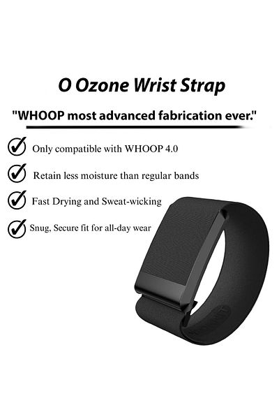 O Ozone سوار رياضي من النايلون هايدرونيت، متوافق مع ساعة Whoop 4.0 | ناعم، مرن، مقاوم للماء، سريع الجفاف