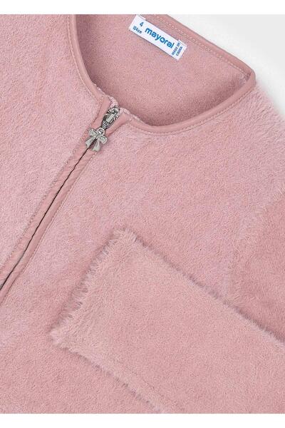 MAYORAL Kız Çocuk Fermuarlı Peluş Hırka