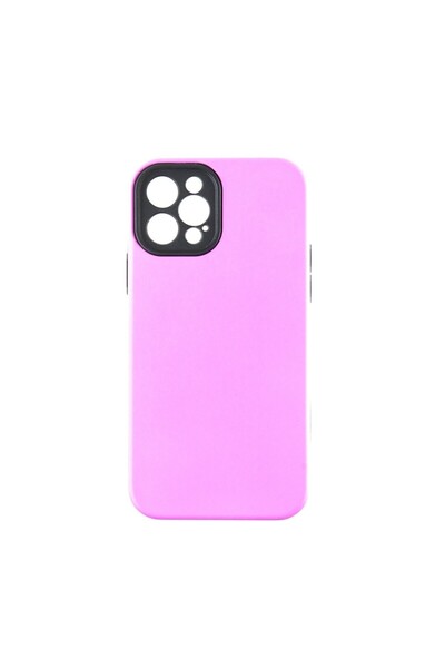 OEM Capac Protectie Spate Colectia Colourful Compatibil Cu iPhone 12 Pro - Mov