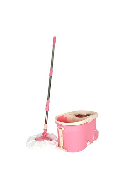 SMART KLEAN Spin Mop Steel Rim LJD-010 Assorted Color 1pc